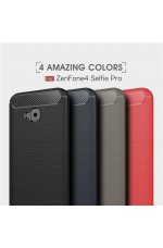 کاور طرح کربن زنفون 4 سلفی پرو - Zenfone 4 Selfie Pro (ZD552KL) Carbon Fiber Case  (اتو فوکوس اصلی نسخه ضد ضربه)