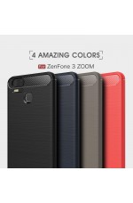 کاور طرح کربن زنفون زوم اس - ZenFone Zoom S (ZE553KL) Carbon Fiber Cases (اتو فوکوس اصلی نسخه ضد ضربه)