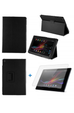  Sony Tablet Z  leather case +  Screen Protector